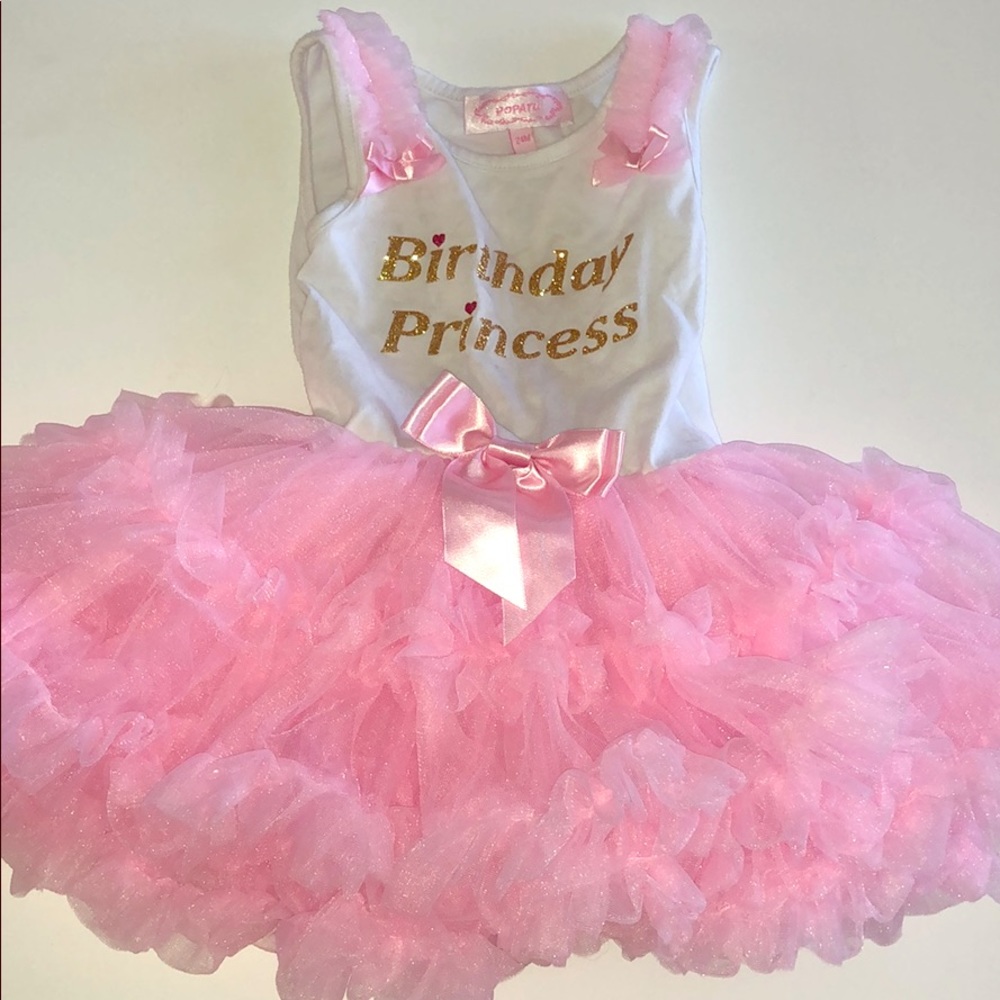Birthday princess tutu dress 24 months
